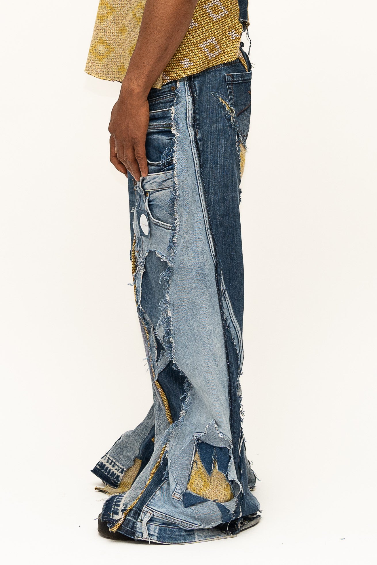 Sylla #4 Patchwork Jeans