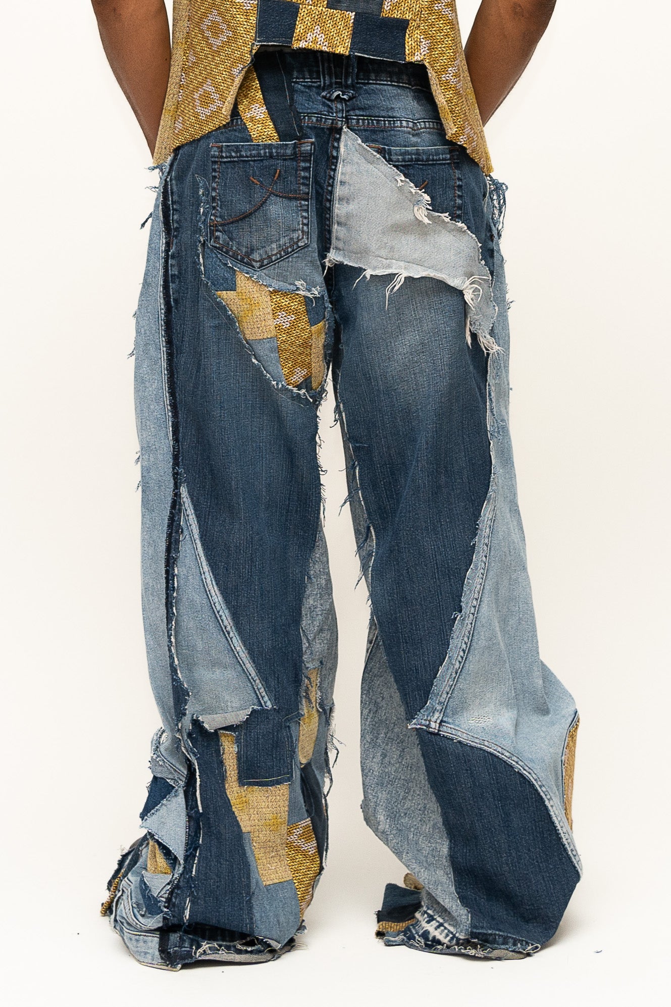 Sylla #4 Patchwork Jeans